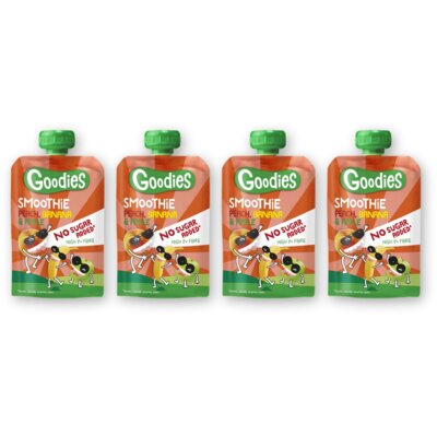 pdp-image-Goodies Knijpfruit smoothie perzik banaan 3+ 4pk