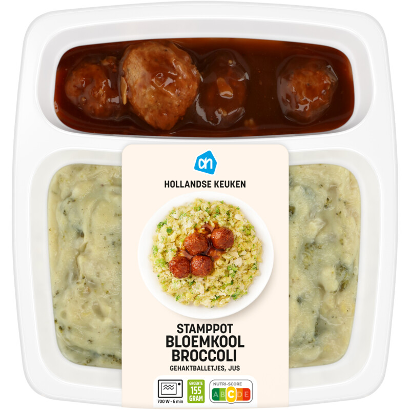 AH Stamppot bloemkool broccoli