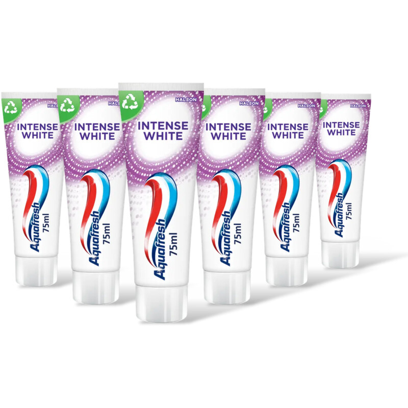 Aquafresh Intense white tandpasta 6-pack