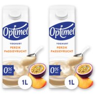 Optimel Yoghurt perzik passievrucht 2-pack