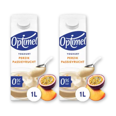 pdp-image-Optimel Yoghurt perzik passievrucht 2-pack