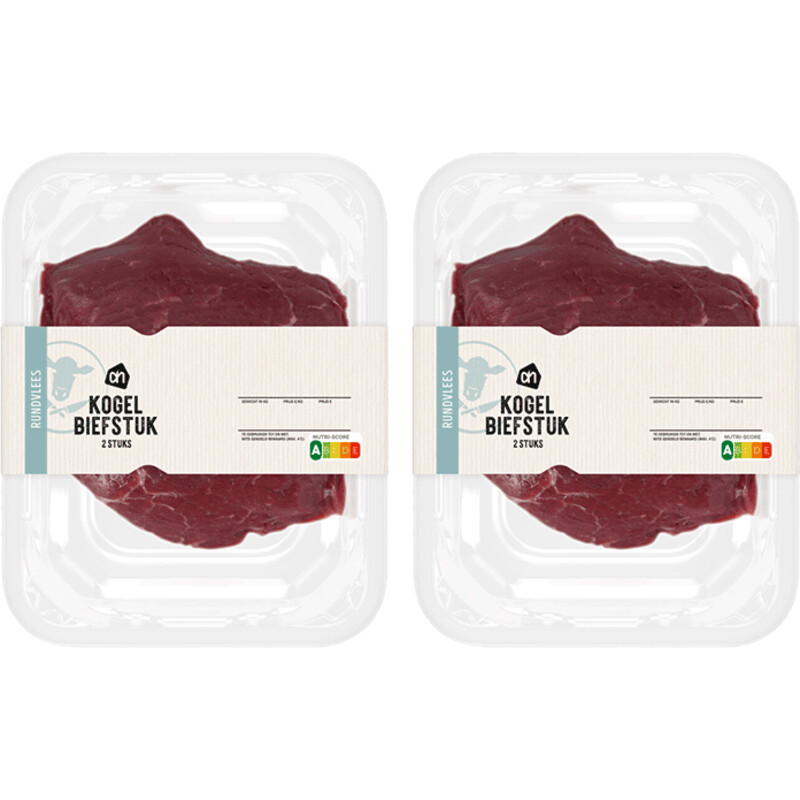 Een afbeelding van AH Kogelbiefstuk 2-pack