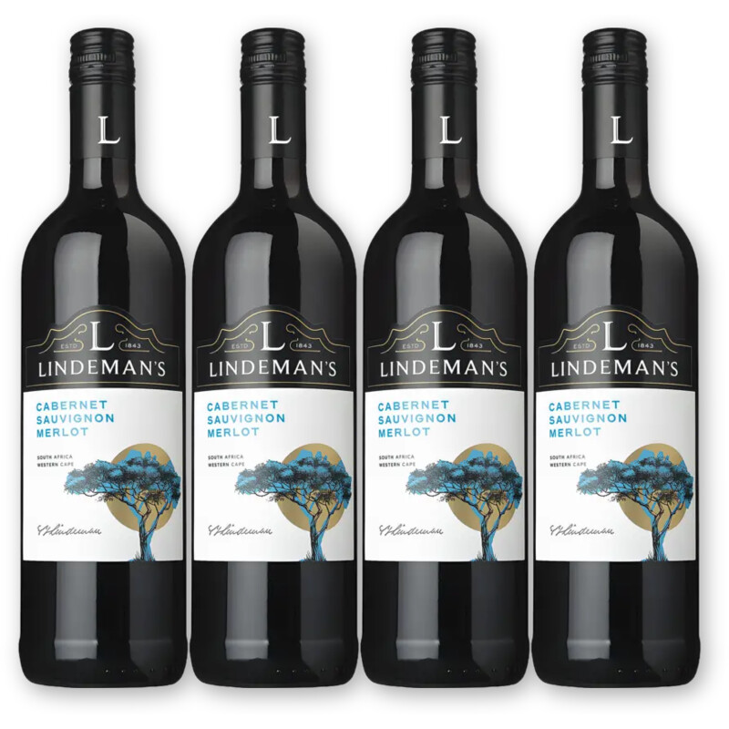 Lindeman's Lindeman's SA Cab Sauv Merlot 4 flessen