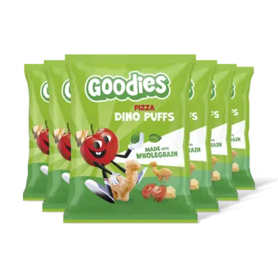pdp-image-Goodies Snack dino puffs pizza 3+ jaar 6-pack