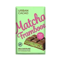 Urban Cacao Matcha framboos chocolade