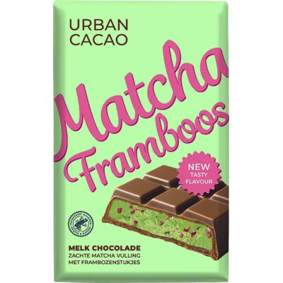 pdp-image-Urban Cacao Matcha framboos chocolade