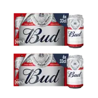 Bud Pilsener 6-pack 2-pack