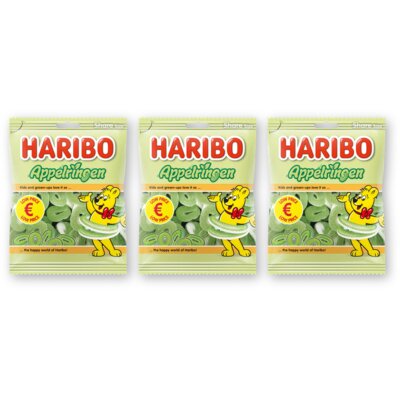 pdp-image-Haribo Appelringen zuur 3-pack