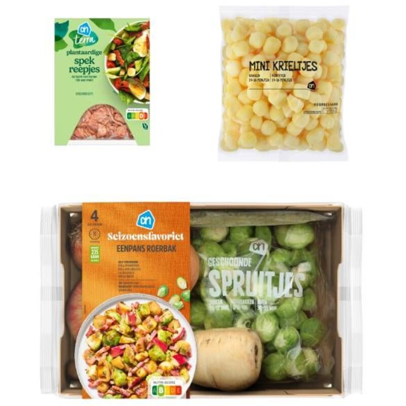 Een afbeelding van AH Vega Eenpans Roerbak Verspakket