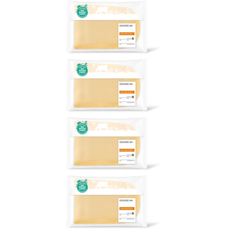AH Goudse jong belegen 48+ plakken 4-pack