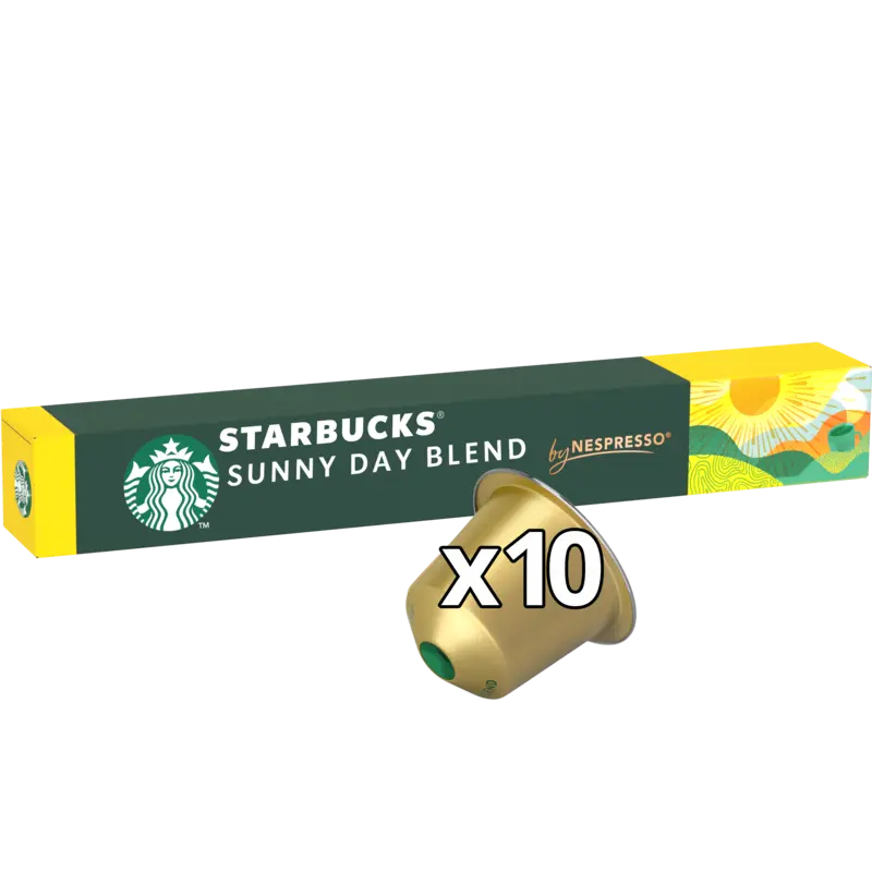 Starbucks Nespresso sunny day blend capsules