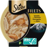Een afbeelding van Sheba Filets gevogelte met zalm