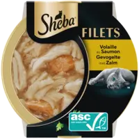 Sheba Filets gevogelte met zalm