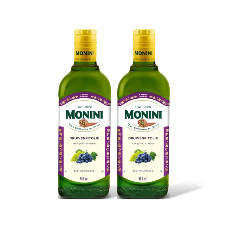 Monini Druivenpitolie 2-pack