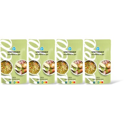 pdp-image-AH Erwtensoep met rookworst en spek 4-pack