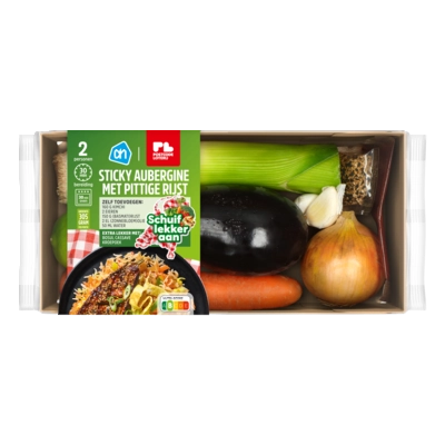 pdp-image-AH Sticky aubergine met rijst verspakket