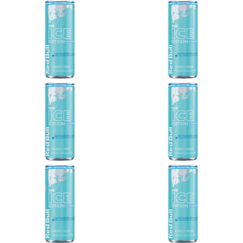 Red Bull Ice edition sugarfree 6-pack