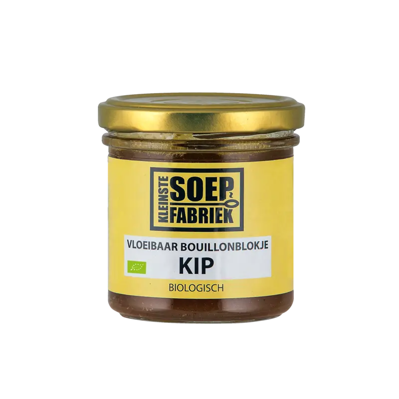 Kleinste Soepfabriek Vloeibaar bouillonblokje kip biologisch