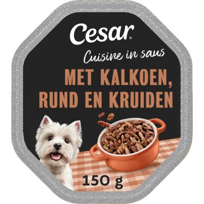 pdp-image-Cesar Cuisine met kalkoen & rund in saus