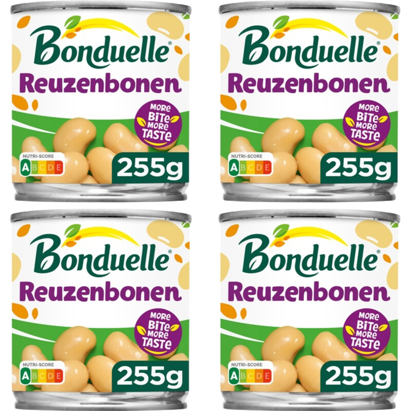 Een afbeelding van Bonduelle Reuzenbonen 4-pack