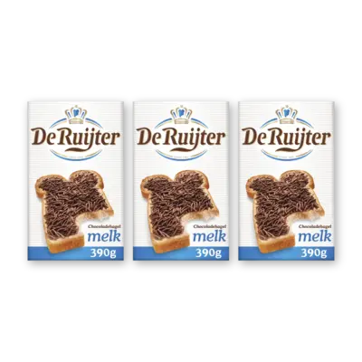 pdp-image-De Ruijter Chocoladehagel melk 3-pack