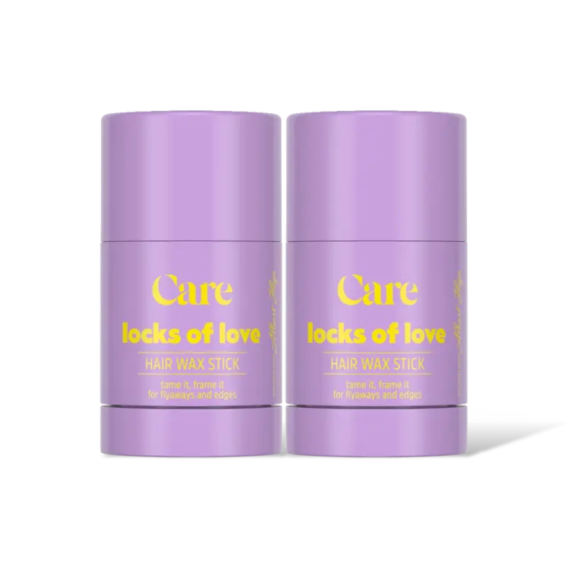Care Locks of love hair wax stick 2-pack