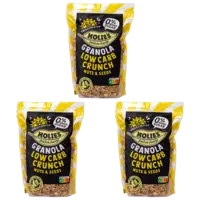 Holie's Granola Low Carb Crunch  3-pack