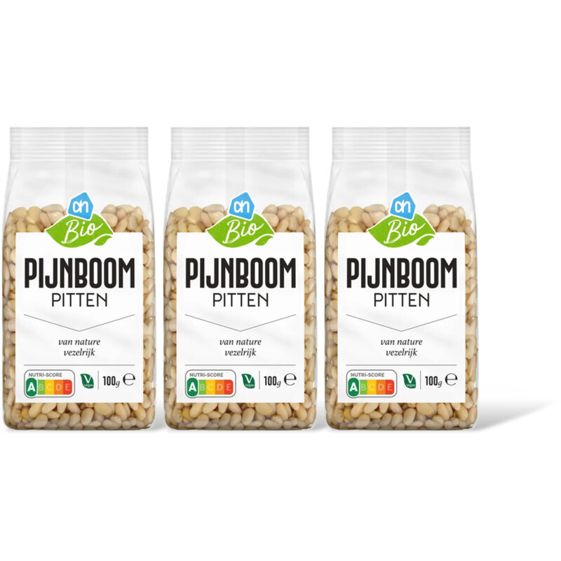 AH Biologisch Pijnboompitten 3 pack