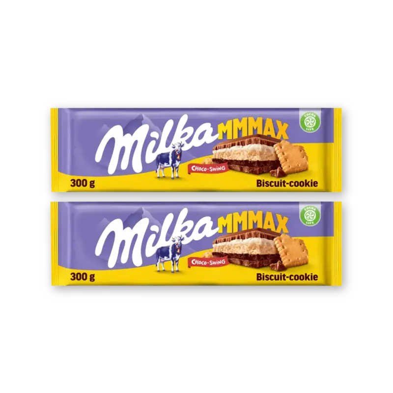 Mmmax choco-swing biscuit 2-pack