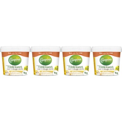 pdp-image-Campina Magere milde kwark vanille 4-pack