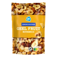AH Ongezouten geel fruit notenmix