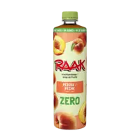 Raak Vruchtensiroop perzik zero sugar