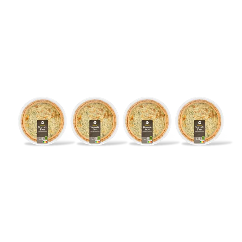 AH Quiche broccoli kaas 4-pack