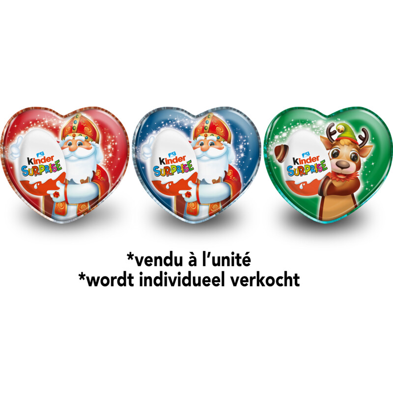 Een afbeelding van Kinder Surprise hart