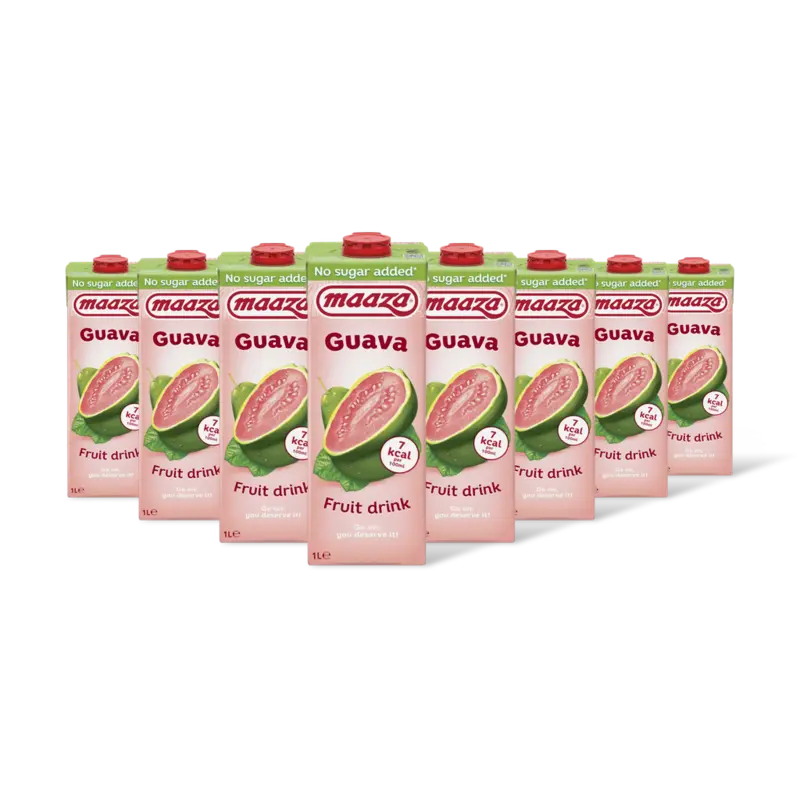 Guave fruit drink no sugar added 8-pack