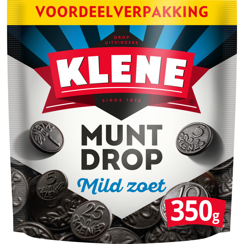 Een afbeelding van Klene Muntdrop mild zoet voordeelverpakking