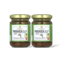 AH Excellent Taggiasca olijf zonder pit 2-pack