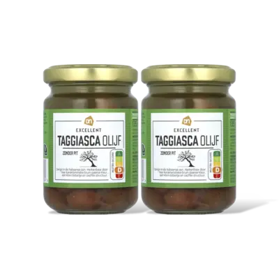 pdp-image-AH Excellent Taggiasca olijf zonder pit 2-pack