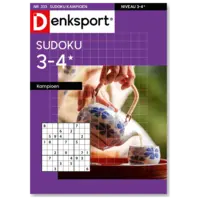 Dsp 3-4* sudoku kampioen