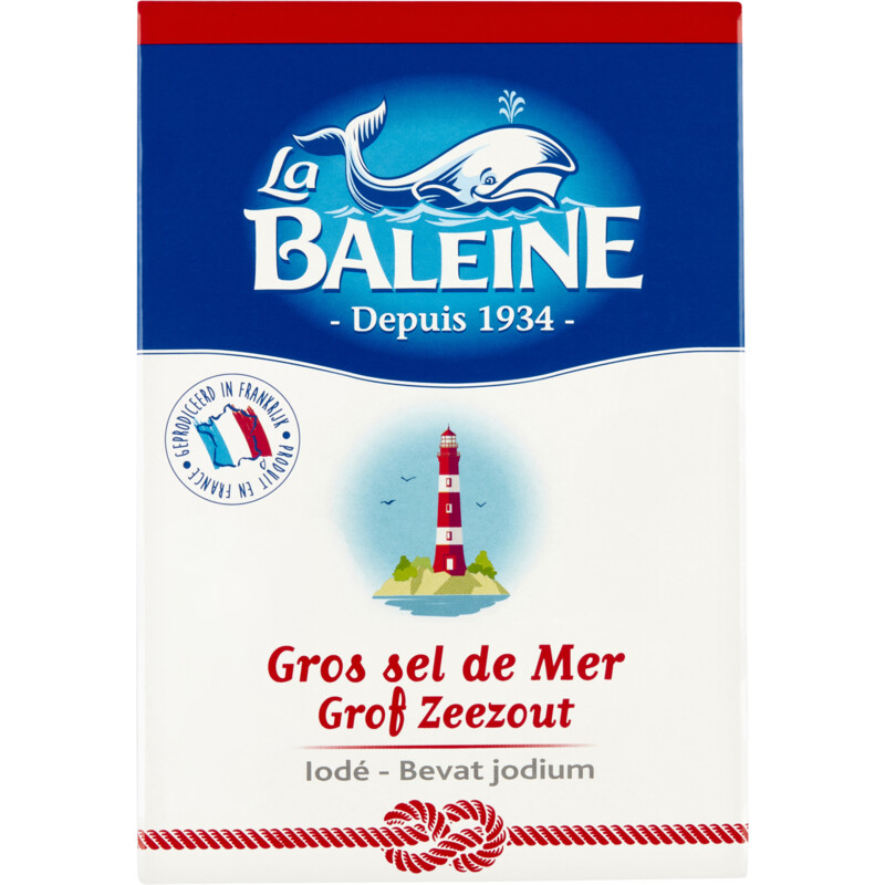 Een afbeelding van La Baleine Grof zeezout