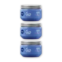 NIVEA Care & hold styling creme gel 3-pack