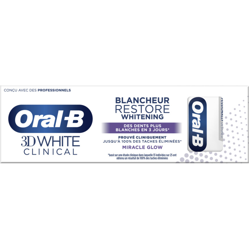 Een afbeelding van Oral-B 3D white miracle glow tandpasta