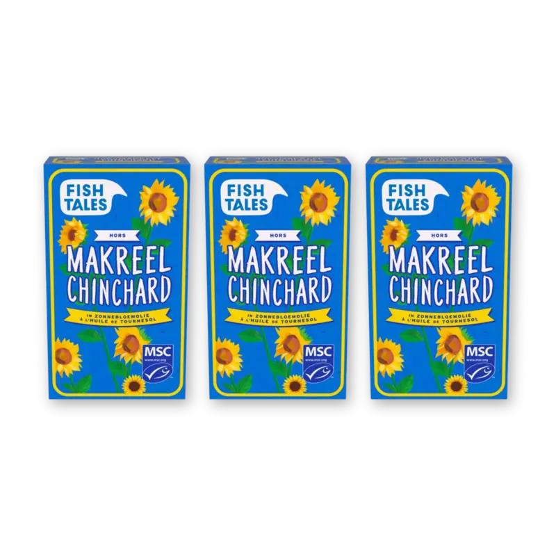 Fish Tales Makreelfilet in olie 3-pack