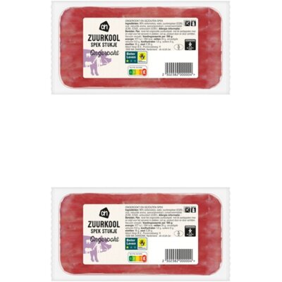 pdp-image-AH Ongekookt zuurkool spek stukje 2-pack