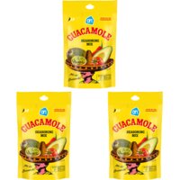 Een afbeelding van AH Guacamole seasoning mix 3-pack