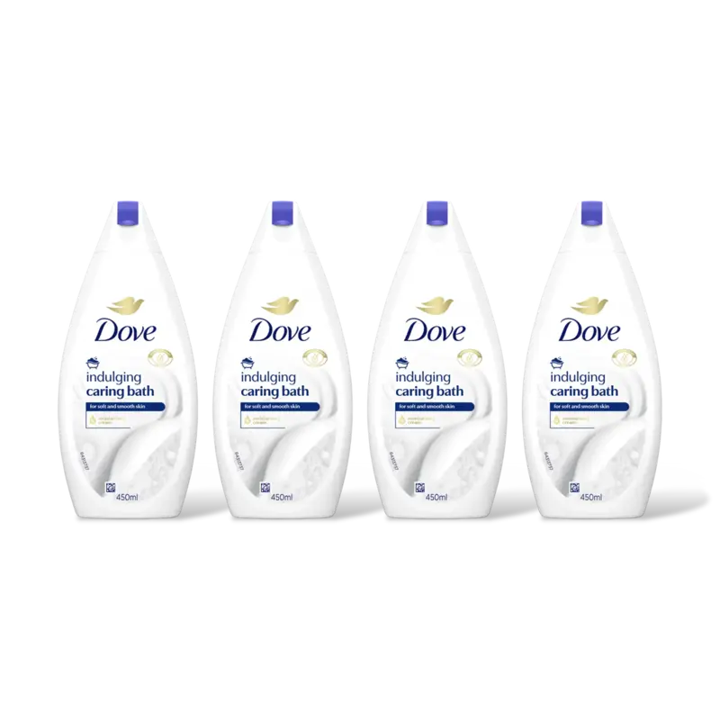 Dove Indulging cream bath 4-pack
