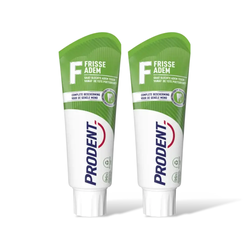 Prodent Tandpasta frisse adem 2-pack