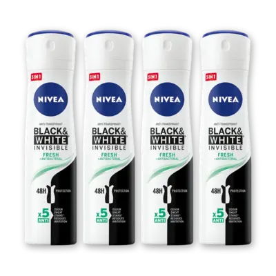 pdp-image-NIVEA Black & white fresh deodorant spray 4-pk