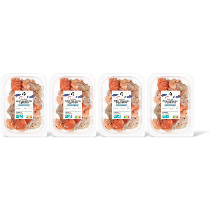 AH Roerbk zalm pangasius garnalen zeezt 4pk