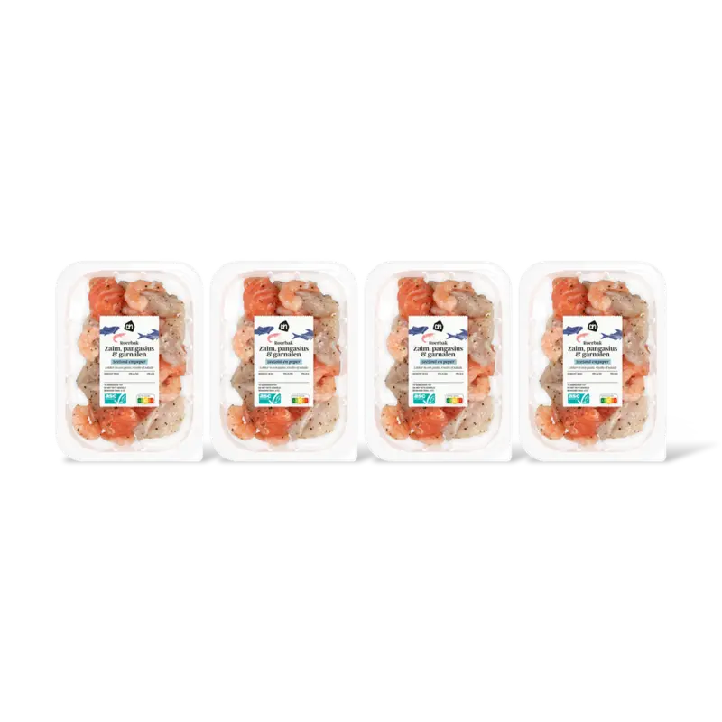 AH Roerbk zalm pangasius garnalen zeezt 4pk